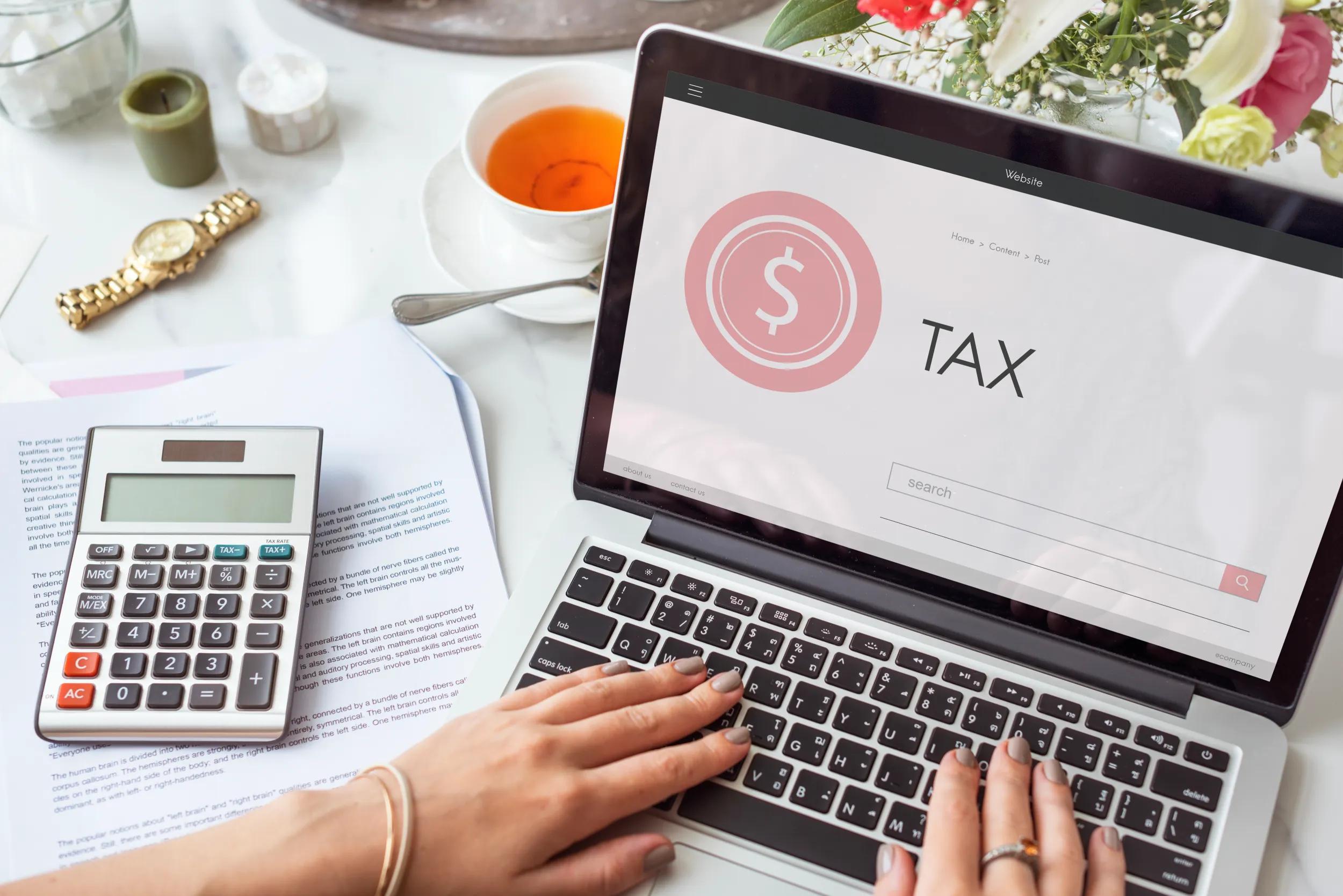 Corporate tax and VAT consultants working on UAE tax filings